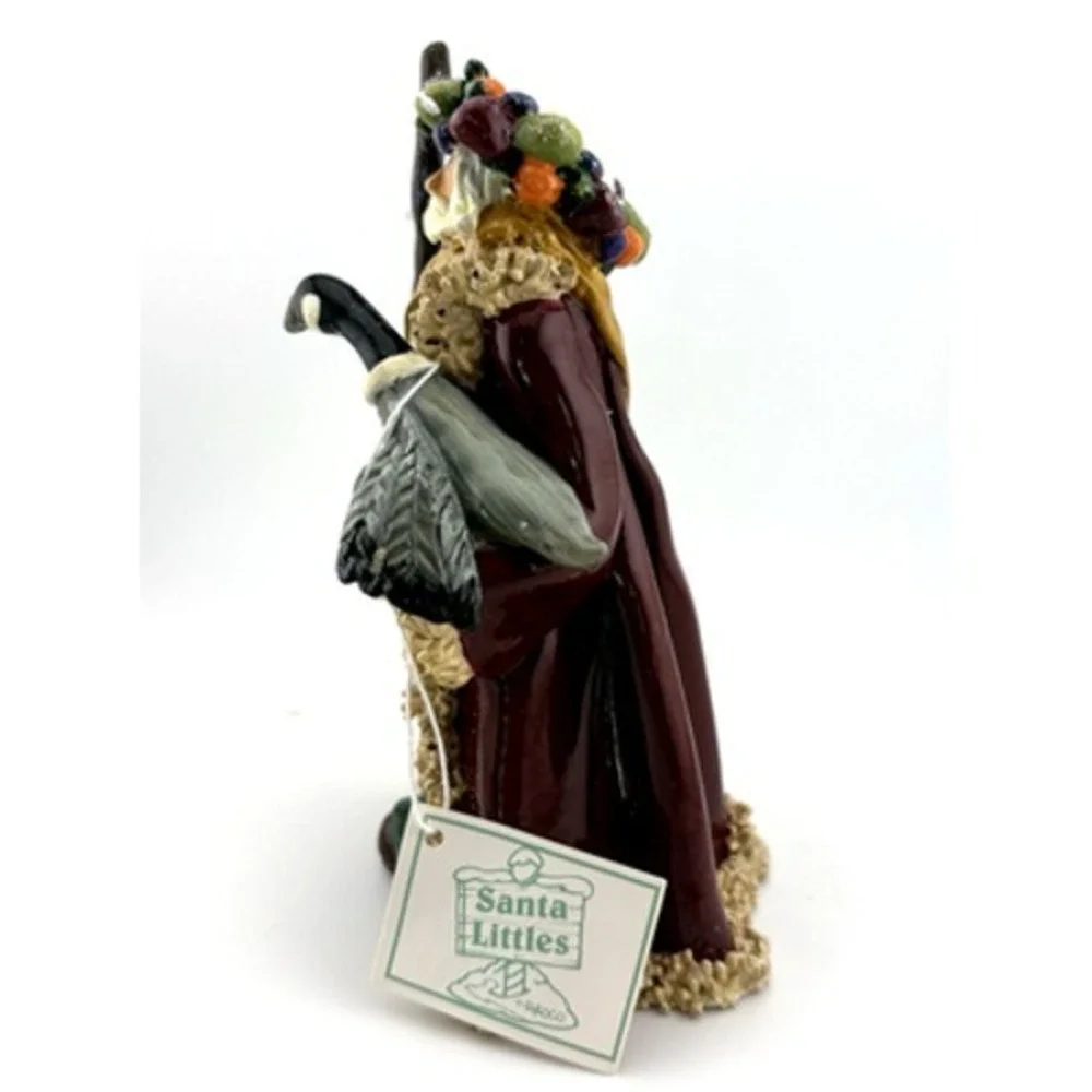 Enesco Old World Santa w/ Goose figurine 1999 by Donna Little NEW
